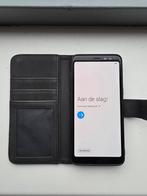 Samsung A8 met hoesje, Zwart, Ophalen of Verzenden, Zo goed als nieuw, Android OS