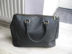 Royale SHOPPER zwart leer aparte coating als nieuw, Ophalen of Verzenden, Zo goed als nieuw, Zwart, Shopper