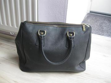 Royale SHOPPER zwart leer aparte coating als nieuw beschikbaar voor biedingen