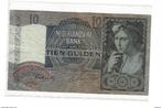 bankbiljet NETHERLANDS 10 GULDEN 1942 55b vf, Verzenden, 10 gulden, Los biljet