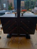 Vintage Naaikistje met Klosjes, Antiek en Kunst, Ophalen