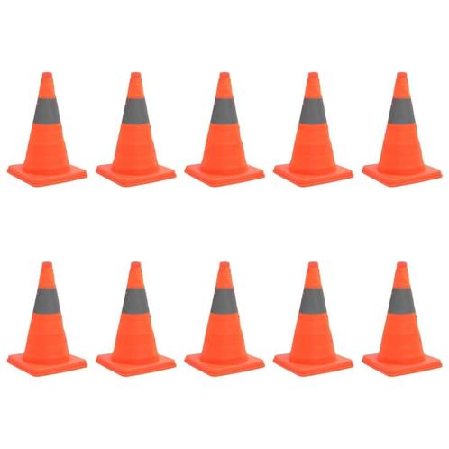 ACTIE | Verkeerskegel pylon pion 10 stuks POP UP GRTS BEZORG, Auto diversen, Auto-accessoires, Nieuw, Verzenden