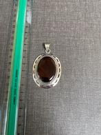 Hanger zilver met carneool, Ophalen of Verzenden, Zilver