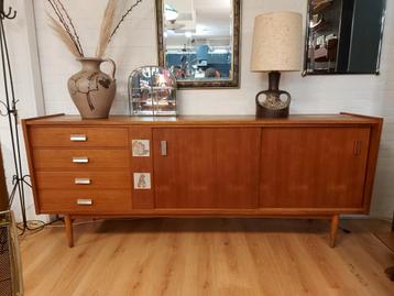 Vintage dressoir lowboard kast sideboard wandmeubel  beschikbaar voor biedingen