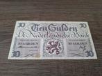 Biljet 10 gulden geldzuivering Lieftinck, 1945, Postzegels en Munten, Bankbiljetten | Nederland, Ophalen of Verzenden, 10 gulden