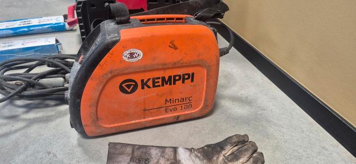 Kemppi Minarc Evo 180 Lasapparaat, Doe-het-zelf en Verbouw, Gereedschap | Lasapparaten, Gebruikt, Elektroden, 150 tot 250 ampère