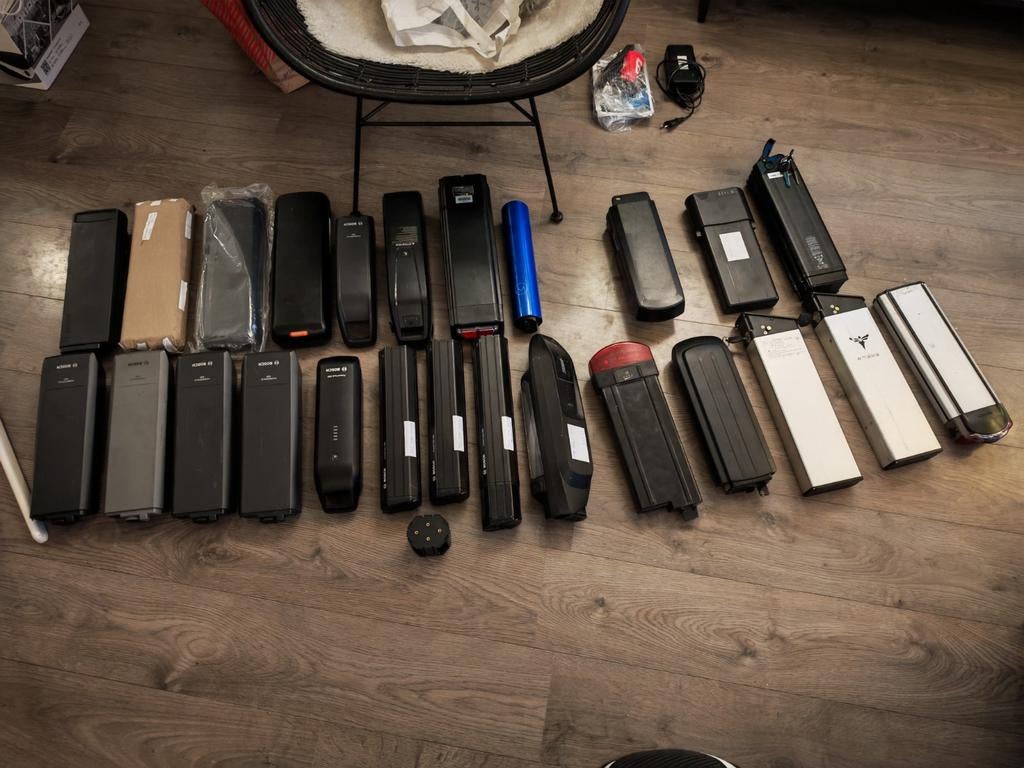 Diverse E-bike accu's batterijen Nieuw en gebruikt, Fietsen en Brommers, Ophalen of Verzenden, Gebruikt