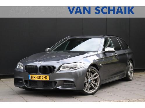 BMW 5 Serie Touring M550xd | 381 PK | B&O | LEDER | MEMORY |, Auto's, BMW, Te koop, 5-Serie, 4x4, ABS, Achteruitrijcamera, Airbags