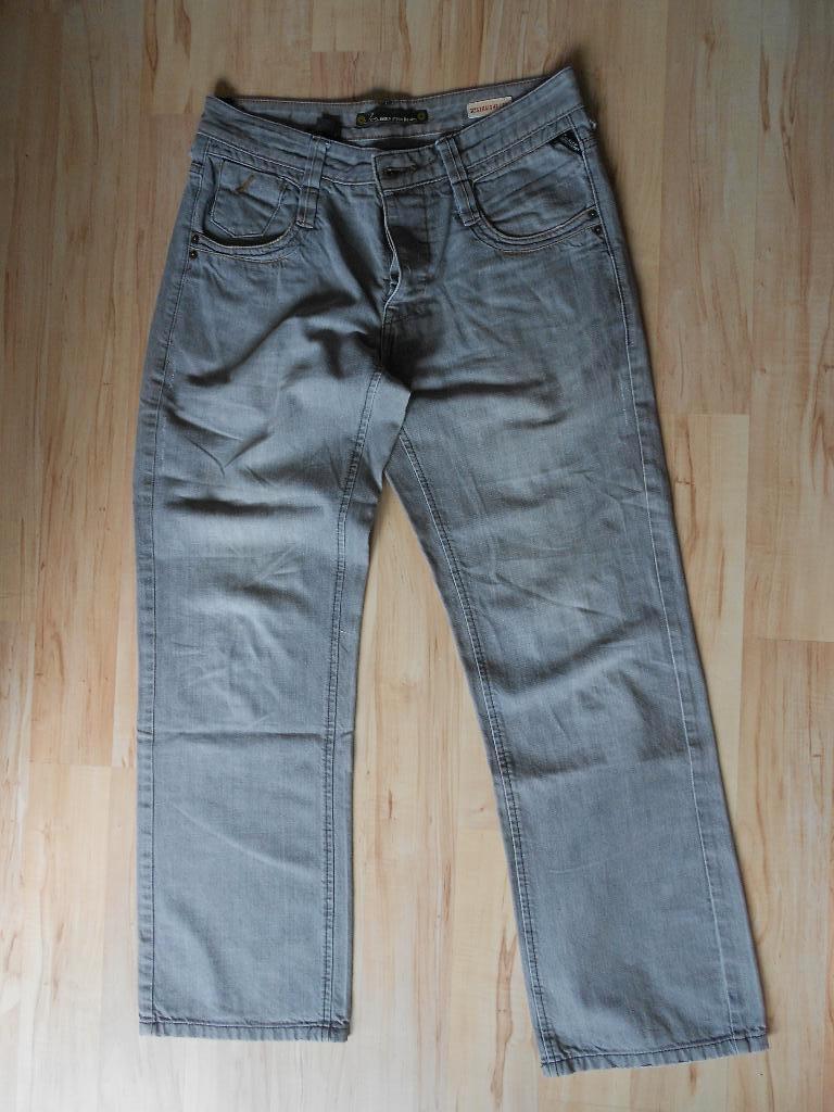 grijze spijkerbroek maat 36/34 angelo litrico denim, Kleding | Heren, Spijkerbroeken en Jeans, Ophalen, W36 - W38 (confectie 52/54)