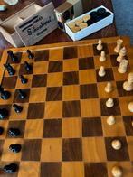 SCHAAKSPEL SCHAAKSTENEN STAUNTON DAMSCHIJVEN JUMBO 44/44 cm, Hobby en Vrije tijd, Gezelschapsspellen | Bordspellen, Een of twee spelers