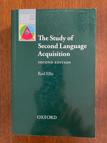 The Study of Second Language Acquisition beschikbaar voor biedingen