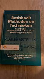 Esther Bakker - Basisboek methoden en technieken, Boeken, Esther Bakker; Ben Baarda; Tom Fischer; Mark Julsing, Ophalen of Verzenden