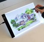 LED- brightpad / tekenbord, Ophalen of Verzenden, Multi-touch, Zo goed als nieuw, Draadloos