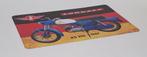 Zundapp KS 100 1967 reclamebord van metaal wandbord deco, Ophalen of Verzenden, Nieuw, Auto's