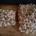 Oude brocante textiel lint flosjes. 25 meter, Verzenden