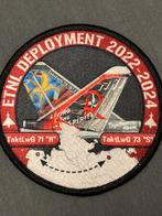 Embleem ETNL Deployment 2023-2024, Verzamelen, Luchtvaart en Vliegtuigspotten, Verzenden, Nieuw, Patch, Badge of Embleem