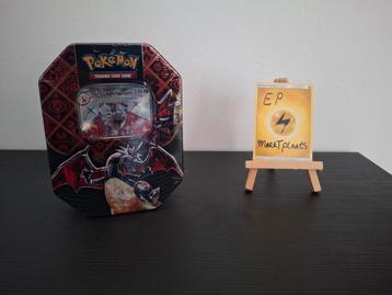 Pokemon Paldean fates Charizard Tin beschikbaar voor biedingen