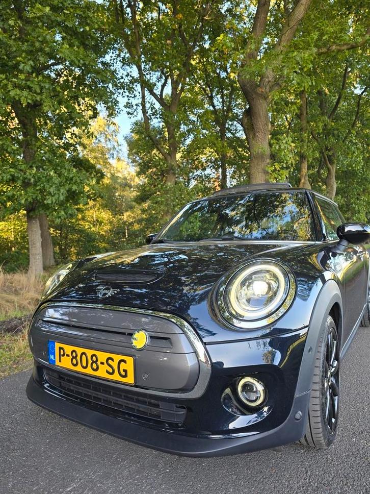 Stoere Mini Cooper S elektrisch, schuifdak en vol opties, Auto's, Mini, Particulier, Elektrisch, Hatchback, Automaat, Geïmporteerd