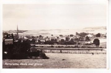 VAALS,- Panorama met Grens.  Plakkerresten. 31-07 beschikbaar voor biedingen