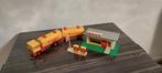 Lego tankstation en tankwagen., Ophalen of Verzenden, Gebruikt