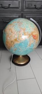 Vintage globe Marco Polo Neumann met verlichting, Ophalen of Verzenden, Verlicht, Gebruikt