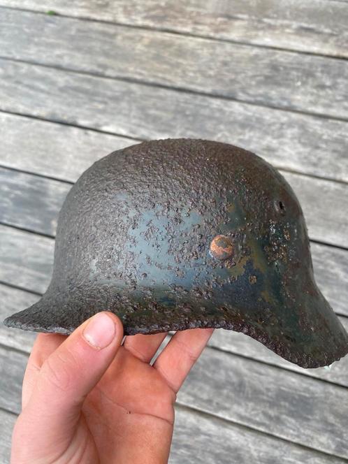 Ww2 Duitse DD cammo M35, Verzamelen, Militaria | Tweede Wereldoorlog, Landmacht, Helm of Baret, Duitsland, Ophalen of Verzenden