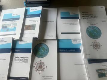 Werkboeken STC opleiding maritiem officier NIEUW beschikbaar voor biedingen