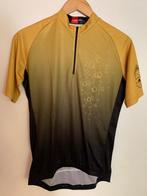 fiets shirt, Wout van Aert, Hema, oker geel - zwart, Zwart, Nieuw, Agu, Hardlopen of Fietsen
