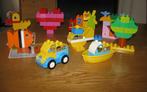 Duplo Lego. Auto , boot , helikopter , div. bouwstenen, Kinderen en Baby's, Speelgoed | Duplo en Lego, Ophalen of Verzenden, Gebruikt