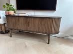 TV meubel eiken vineer 120 cm, Huis en Inrichting, Kasten | Televisiemeubels, Ophalen, 100 tot 150 cm, Eikenhout, Scandinavisch
