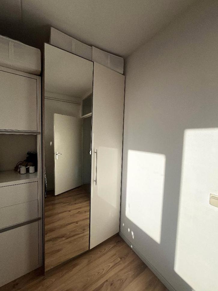 Kledingkast PAX IKEA met spiegel, Huis en Inrichting, Kasten | Kledingkasten, Gebruikt, 200 cm of meer, 50 tot 100 cm, 50 tot 75 cm