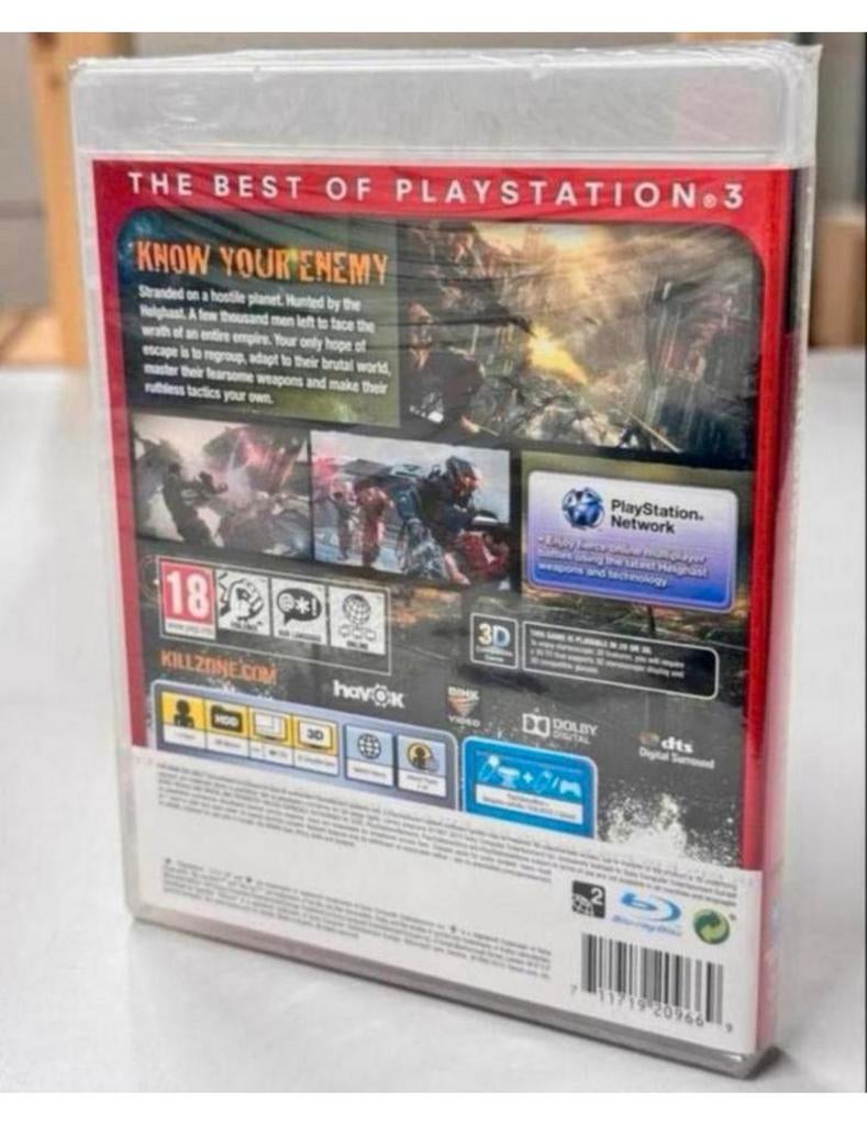 Killzone 3 Essentials - 3D Compatible SEALED NIEUW ps3 game, Vanaf 18 jaar, Shooter, 1 speler, Nieuw