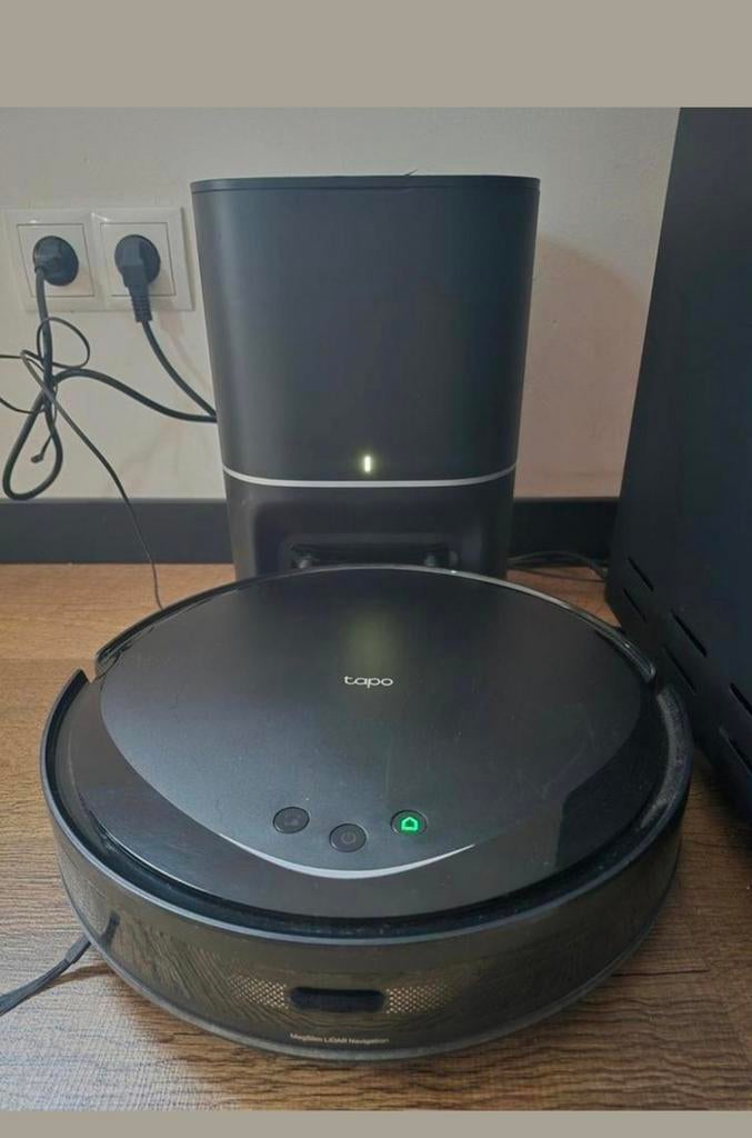 Robotstofzuiger met dweilfunctie - Tapo RV20 Max Plus, Ophalen, Nieuw, Robotstofzuiger, Minder dan 1200 watt