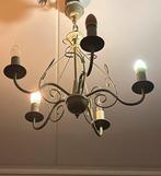 Creme kleurige kroonluchter, Huis en Inrichting, Lampen | Kroonluchters, Ophalen, Zo goed als nieuw