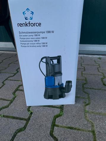 Renkforce Vuilwaterpomp 1300W beschikbaar voor biedingen