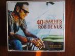 Rob de Nijs == 40 Jaar Hits (3 CD + DVD)== NIEUW, Ophalen of Verzenden, Zo goed als nieuw, Levenslied of Smartlap