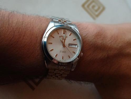 Prachtige Seiko. Moderne datejust model, Hobby en Vrije tijd, Overige Hobby en Vrije tijd, Ophalen of Verzenden