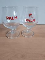 2 Palm glazen met paard in voet, Verzamelen, Biermerken, Ophalen of Verzenden, Zo goed als nieuw, Glas of Glazen, Palm