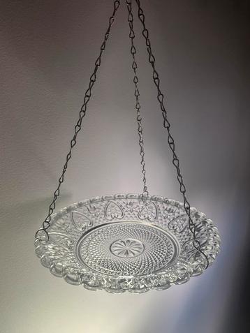 Vintage kristallen schaaltje om leuk op te hangen beschikbaar voor biedingen