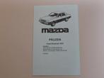 MZ 016 Mazda prijslijst 29 januari 1979, Ophalen of Verzenden, Zo goed als nieuw, Mazda