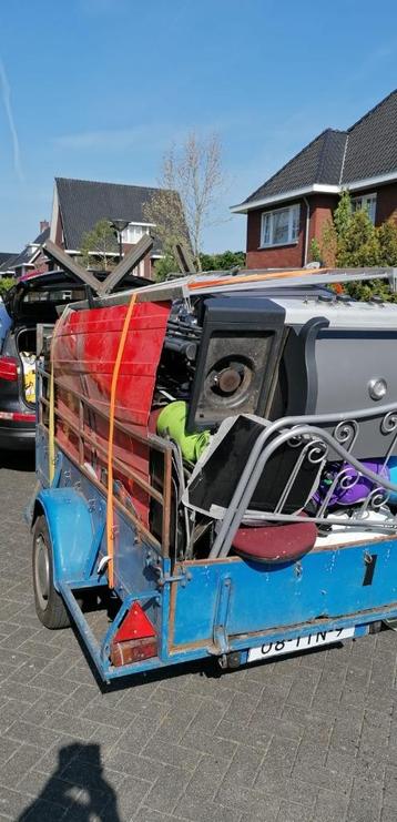Gratis en snel haal ik al u oud ijzer en metalen op  beschikbaar voor biedingen