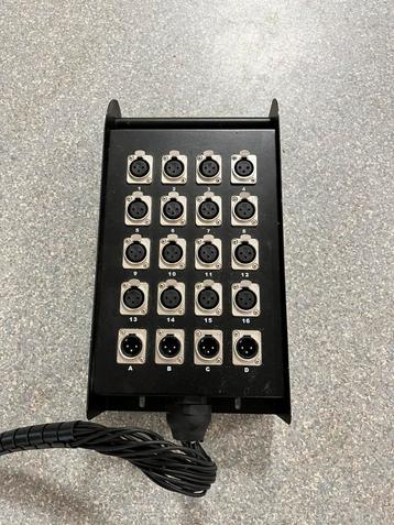 Stageblock multikabel / Stagesnake beschikbaar voor biedingen