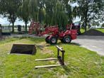 Weidemann 1370 P43. Met lepel grondbak en mest afschuifbord., Ophalen, Glastuinbouw, Transport