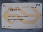 NS Dagkaart geldig tot 31.12.2025, Tickets en Kaartjes, Eén persoon, Trein, Nederland, Algemeen kaartje