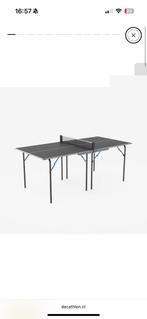 Decathlon Pongori tafeltennistafel PPT130 indoor medium, Sport en Fitness, Tafeltennis, Ophalen, Zo goed als nieuw, Tafel Indoor