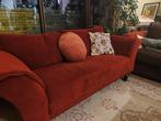 Rode klassieke bank - moet nu weg!, Ophalen, 150 tot 200 cm, Tweepersoons, 75 tot 100 cm