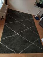 Groen Vloerkleed met Witte Strepen MOET WEG! €7,50, Ophalen, 150 tot 200 cm, 200 cm of meer, Zo goed als nieuw
