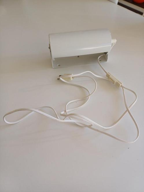 Vintage witte ikea wandlamp, Huis en Inrichting, Lampen | Wandlampen, Gebruikt, Metaal, Ophalen of Verzenden