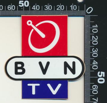 Sticker: BVN TV beschikbaar voor biedingen