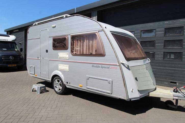 Kip Shuttle special 41TTZ (bj 2002), Caravans en Kamperen, Caravans, Bedrijf, tot en met 3, 750 - 1000 kg, Kip, 5 tot 6 meter